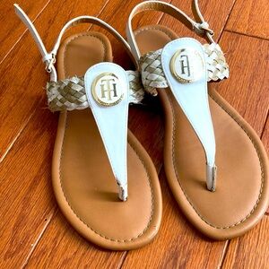 Tommy Hilfiger Leather women sandals.